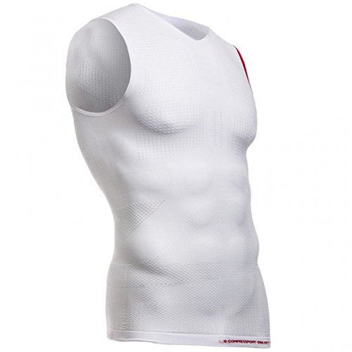 Comprar Compressport - Camiseta de compresión para hombre, talla XL (Talla del fabricante : T4), color blanco al mejor precio