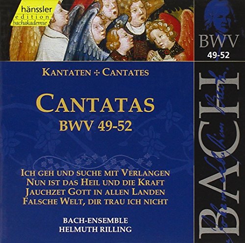 Comprar Bach: Cantatas BWV 49-52 al mejor precio