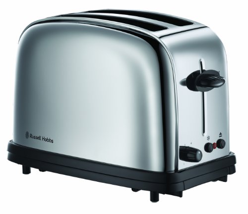 Comprar Russell Hobbs 20720-56 - Tostadora de acero inoxidable pulido, función para pan congelado, función levantar y ver, color plateado al mejor precio