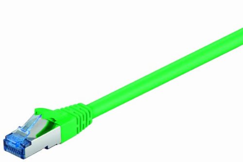 Comprar Wentronic CAT 6aSSTP PIMF - Cable de red (cat. 6, 2 conectores RJ45 + PIMF, apantallado) verde 5 m al mejor precio