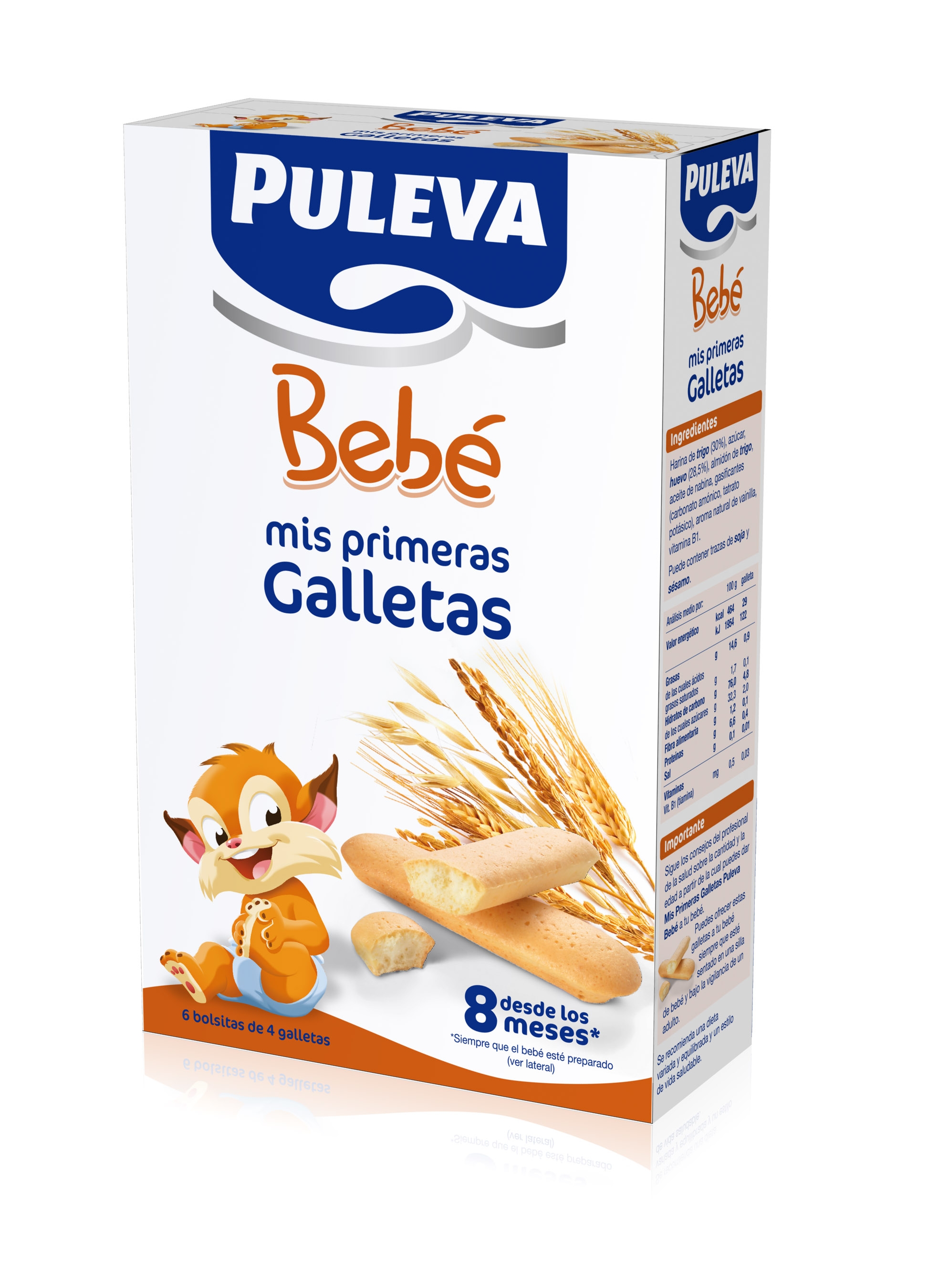 Comprar Galletas Puleva Bebé Mis Primeras Galletas 24 uds. al mejor precio