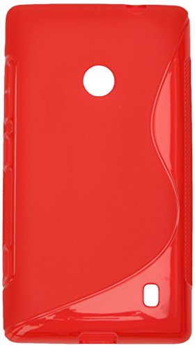 Comprar Muzzano F11186 - Funda para Nokia Lumia 520, color rojo al mejor precio