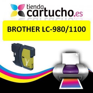 Comprar Brother LC980 AMARILLO Cartucho de tinta compatible, sustituye al cartucho original Brother LC-980ABrother LC980 AMARILLO Cartucho de tinta compatible, sustituye al cartucho original Brother LC-980A al mejor precio