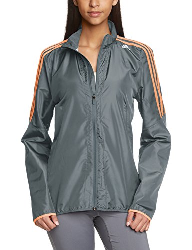 Comprar adidas Jacke Response Wind - Prenda, color gris (vista grey s15/flash orange s15), talla l al mejor precio