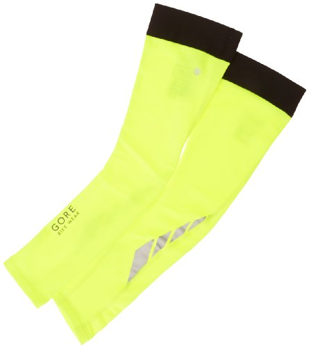 Comprar Gore Bike Wear Visibility Thermo - Manguitos unisex, color amarillo neón, talla M al mejor precio