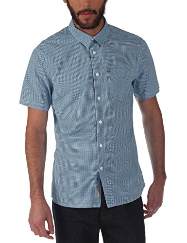 Comprar Bench Hemd Rapson - Maglia a maniche lunghe Hombre, Azul (Seaport), Medium (Talla del fabricante: Medium) al mejor precio