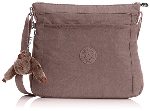 Comprar Kipling MOYELLE - Bolso de hombro de material sintético mujer, color marrón, talla 25x18x7 cm (B x H x T) al mejor precio