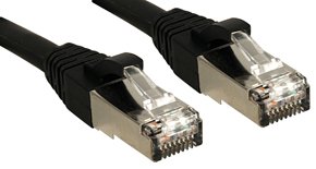 Comprar Lindy 45602 - Cable de parcheo Ethernet RJ45 (cat. 6, S/FTP, PIMF Premium, sin halógeno, 1 m), color negro al mejor precio