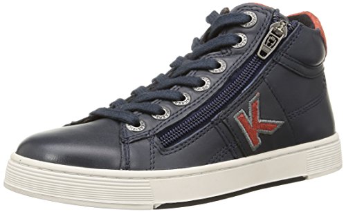 Comprar Kickers Poolover - Zapatillas de deporte para niño azul Bleu (Marine) 38 al mejor precio