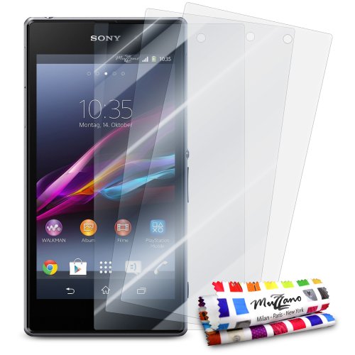 Comprar Muzzano - Protector de pantalla para Sony Xperia Z1 (3 unidades), transparentes al mejor precio