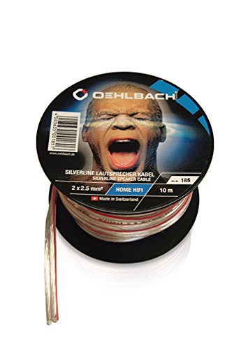 Comprar OEHLBACH 185 - Cable para altavoces (10 metros), transparente al mejor precio