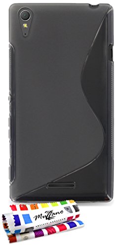 Comprar Muzzano F840755 - Funda para Sony Xperia T3, color gris al mejor precio