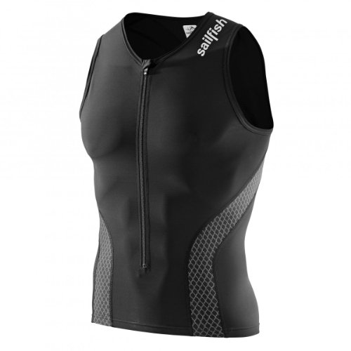 Comprar Sailfish Tritop Comp 2014 - Camiseta de triatlón para hombre, color negro - negro, tamaño small al mejor precio