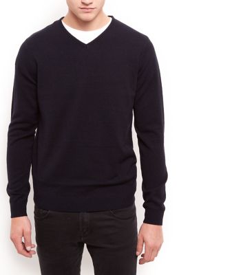 Comprar Navy V Neck Jumper al mejor precio