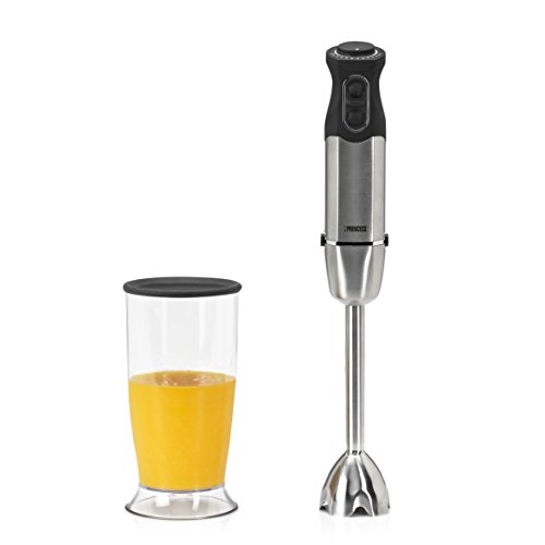 Comprar Princess 221206 - Batidora De Mano Princess 221206 1000W Negro, Acero inoxidable, Transparente al mejor precio
