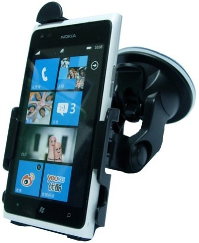 Comprar Bluetrade BT-CHI224 - Soporte de coche para Nokia Lumia 900 (con ventosa y brazo articulado) al mejor precio