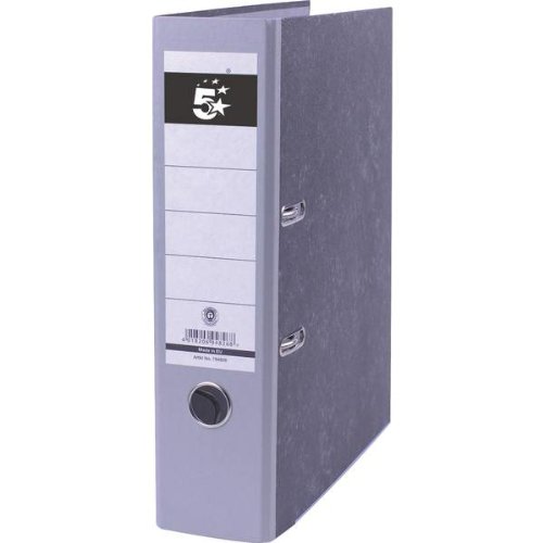Comprar 5 Star 794826 - Archivador A4, lomo 80 mm, color gris al mejor precio