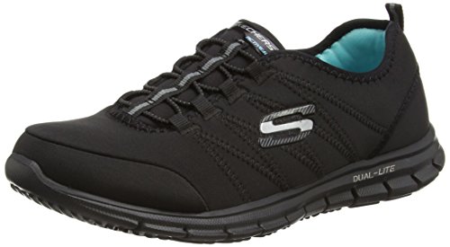 Comprar Skechers GLIDER Electricity - zapatilla deportiva de lona mujer, color negro, talla 41 al mejor precio