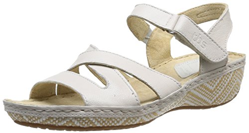 Comprar TBS Ginnie - Sandalias de vestir de cuero para mujer Blanco blanco 40 al mejor precio