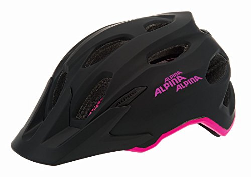 Comprar Fahrradhelm Alpina Carapax JR Gr. (51-56cm) schwarz/pink al mejor precio