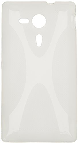 Comprar Muzzano F7353 - Funda para Sony Xperia SP + 3 protecciónes de pantalla, transparente al mejor precio