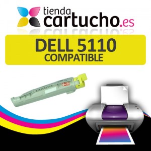 Comprar Toner Amarillo Dell 5110 compatibleToner Amarillo Dell 5110 compatible al mejor precio