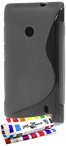 Comprar Muzzano F11188 - Funda para Nokia Lumia 520, color gris al mejor precio