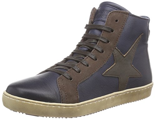 Comprar Bisgaard Shoe with lace - zapatillas deportivas altas de cuero Niños^Niñas, color azul, talla 37 al mejor precio