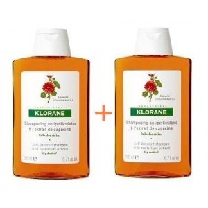 Comprar klorane champu capuchina pack 200 ml+200 ml al mejor precio