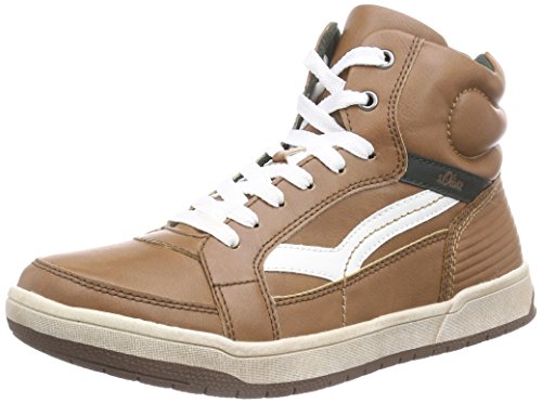 Comprar s.Oliver 46102 - zapatillas deportivas altas de material sintético niños, color marrón, talla 40 al mejor precio