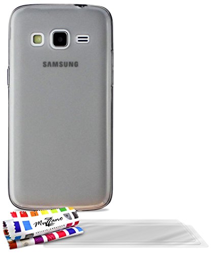 Comprar Muzzano F95793 - Funda para Samsung Galaxy Express 2, incluye 3 protectores de pantalla, color gris al mejor precio