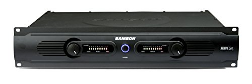 Comparar mejores precios Samson Servo 200 - Amplificador de audio (2.0, 100W, A/B, 6,3 mm, 115-230V, 50/60 Hz) Negro con descuentos Comprar Samson Servo 200 - Amplificador de audio (2.0, 100W, A/B, 6,3 mm, 115-230V, 50/60 Hz) Negro al mejor precio