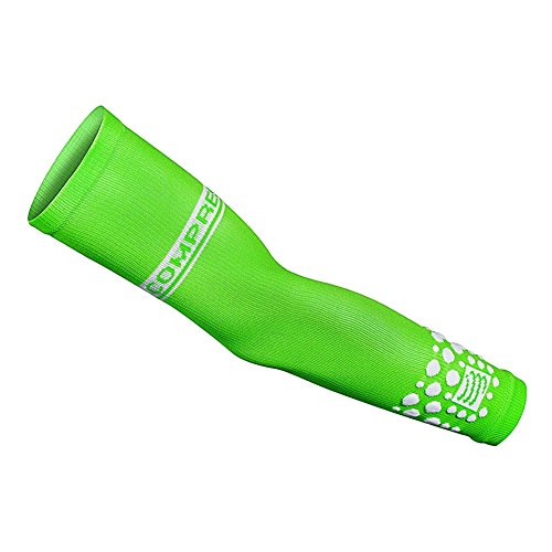 Comprar Compressport Arm Force - Calentadores de brazos de running para hombre, color verde, talla XL al mejor precio