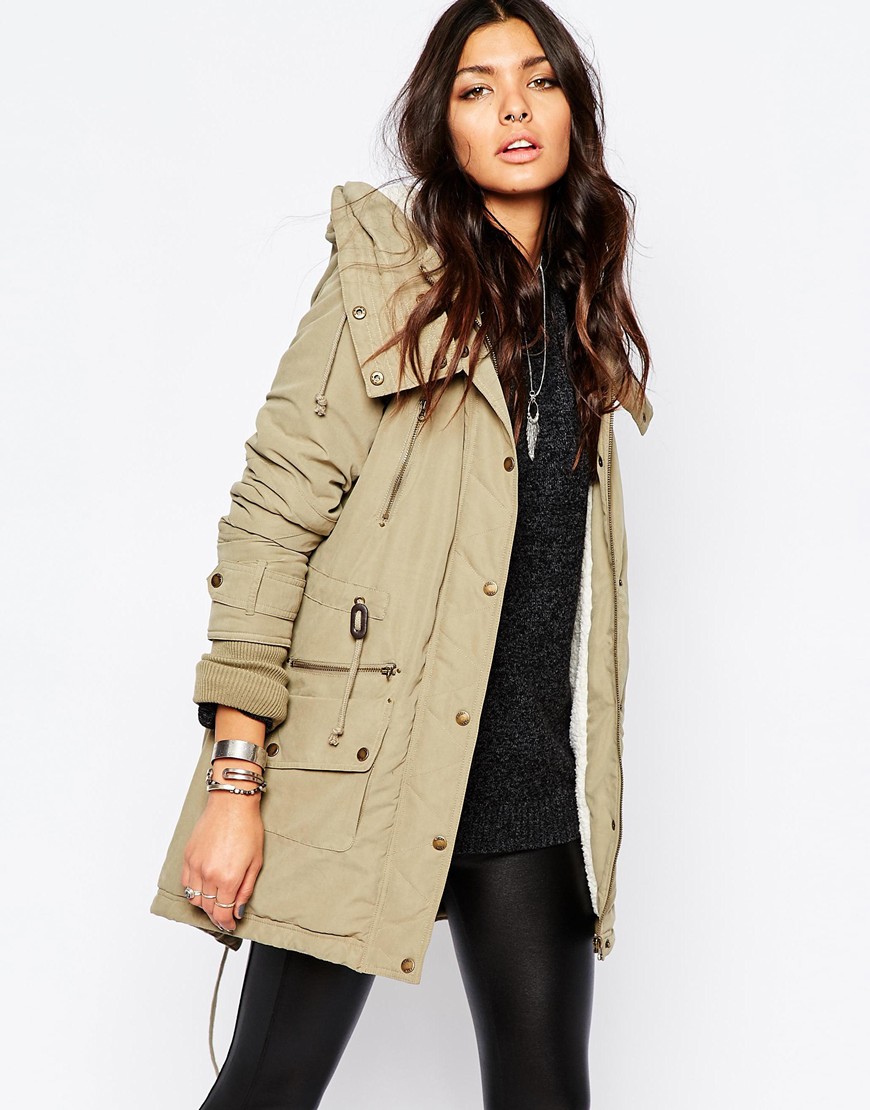 Comprar Parka con bajo en forma de cola de pez Miss de Noisy May al mejor precio