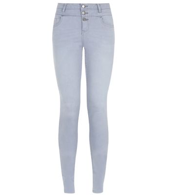 Comprar Light Grey High Waist Super Skinny Jeans al mejor precio