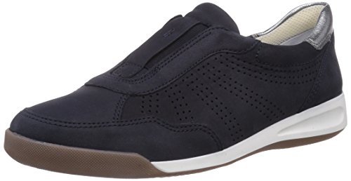 Comprar ara Rom - Zapatillas de casa de cuero mujer, color azul, talla 38 al mejor precio