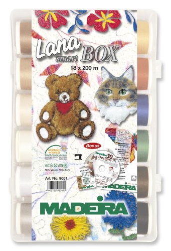 Comparar mejores precios Madeira 4003760981455 - Sm art box 18 bobinas lana art. 8051 con descuentos Comprar Madeira 4003760981455 - Sm art box 18 bobinas lana art. 8051 al mejor precio