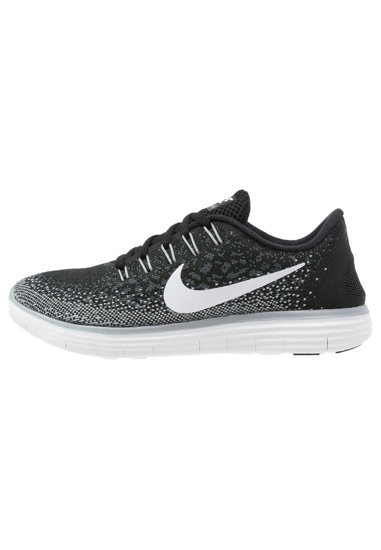 Comprar Nike Performance FREE RUN DISTANCE Zapatillas running neutras black/white/dark grey al mejor precio