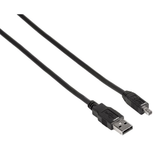 Comprar Hama - USB 2.0 Cable USB-A Plug - mini USB-B Plug (B6M), 1.8m, USB-A, mini USB-B, 480 Mbit/s, 1.8 m, Negro al mejor precio