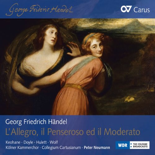 Comprar Haendel: L'Allegro, Il Penseroso Ed Il Moderato / Julia Doyle, Soprano. Maria Keohane, Soprano. Benjamin Hulett, Tenor. Andreas Wolf, Bajo. Col... al mejor precio