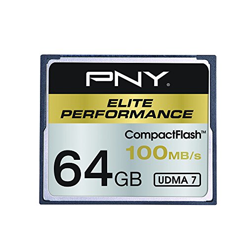 Comprar PNY CF 64GB ELITE PERF. UDMA 7 R 100MB/S W 50MB/S, CF64GELIPER-EF (R 100MB/S W 50MB/S) al mejor precio