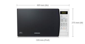 Comprar HOR.M SAMSUNG 20L ME731K S/GRILL BLANCO al mejor precio