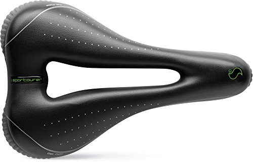 Comprar Sportourer 106L801J - Sillín de ciclismo, color negro al mejor precio