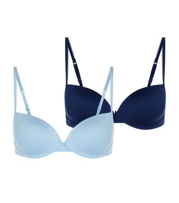 Comprar Teens 2 Pack Navy and Blue Underwired Bras al mejor precio
