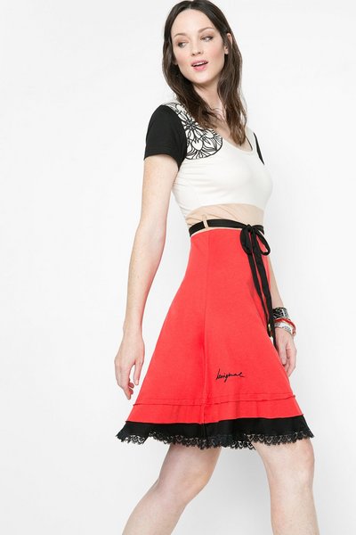 Comprar Desigual - Mujer - Vestido de manga corta - Altair - Size L al mejor precio