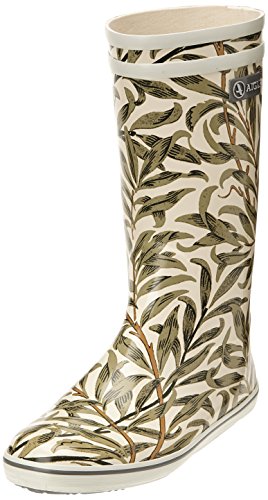 Comprar Aigle Malouine Print - Botas de caucho para mujer Beige Beige (Leaves) 41 al mejor precio