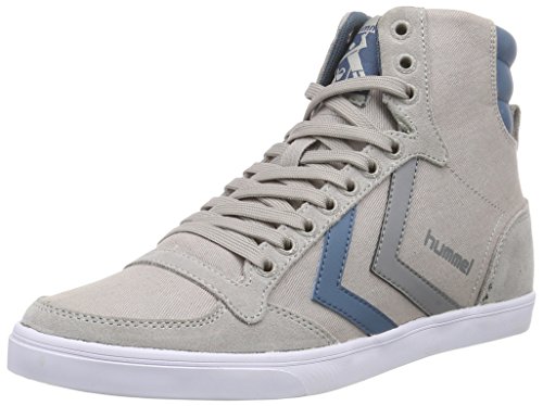 Comprar Hummel HUMMEL SL STADIL CANVAS HI - zapatillas deportivas altas de lona Unisex adulto, color gris, talla 38 al mejor precio