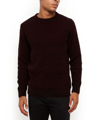 Comprar Burgundy Tuck Stitch Jumper al mejor precio