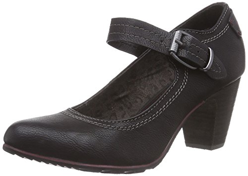 Comprar s.Oliver 24400 - Mary Jane de material sintético mujer, color negro, talla 40 al mejor precio