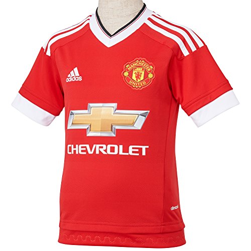 Comprar adidas MUFC H JSY Y - Camiseta para hombre, color rojo / blanco / amarillo, talla 164 al mejor precio